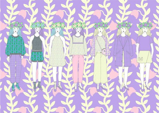 Silhouettes Collection enfant AH19 (travail d'école)